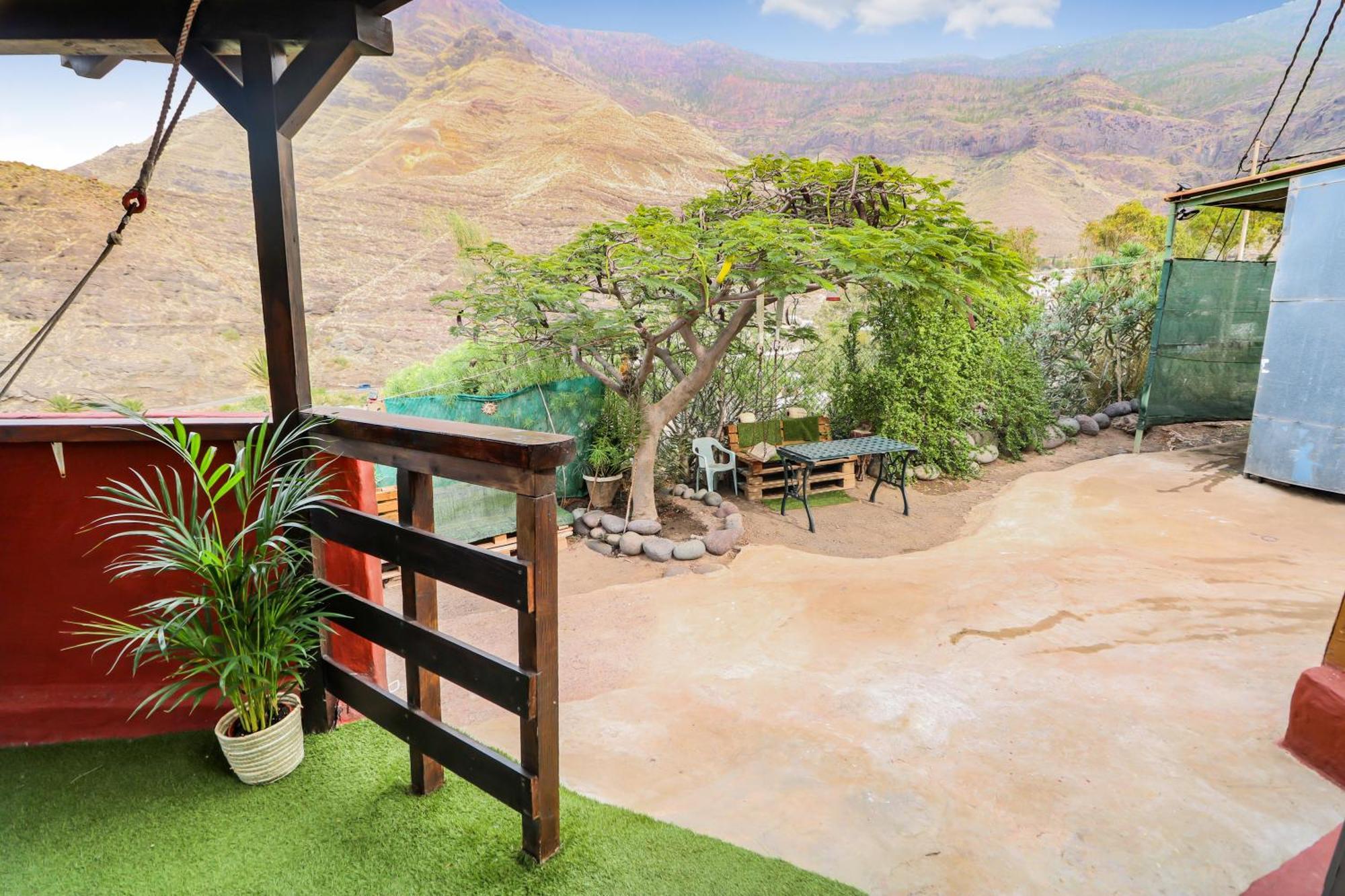 El Risco Double Bed Apart Exterior foto