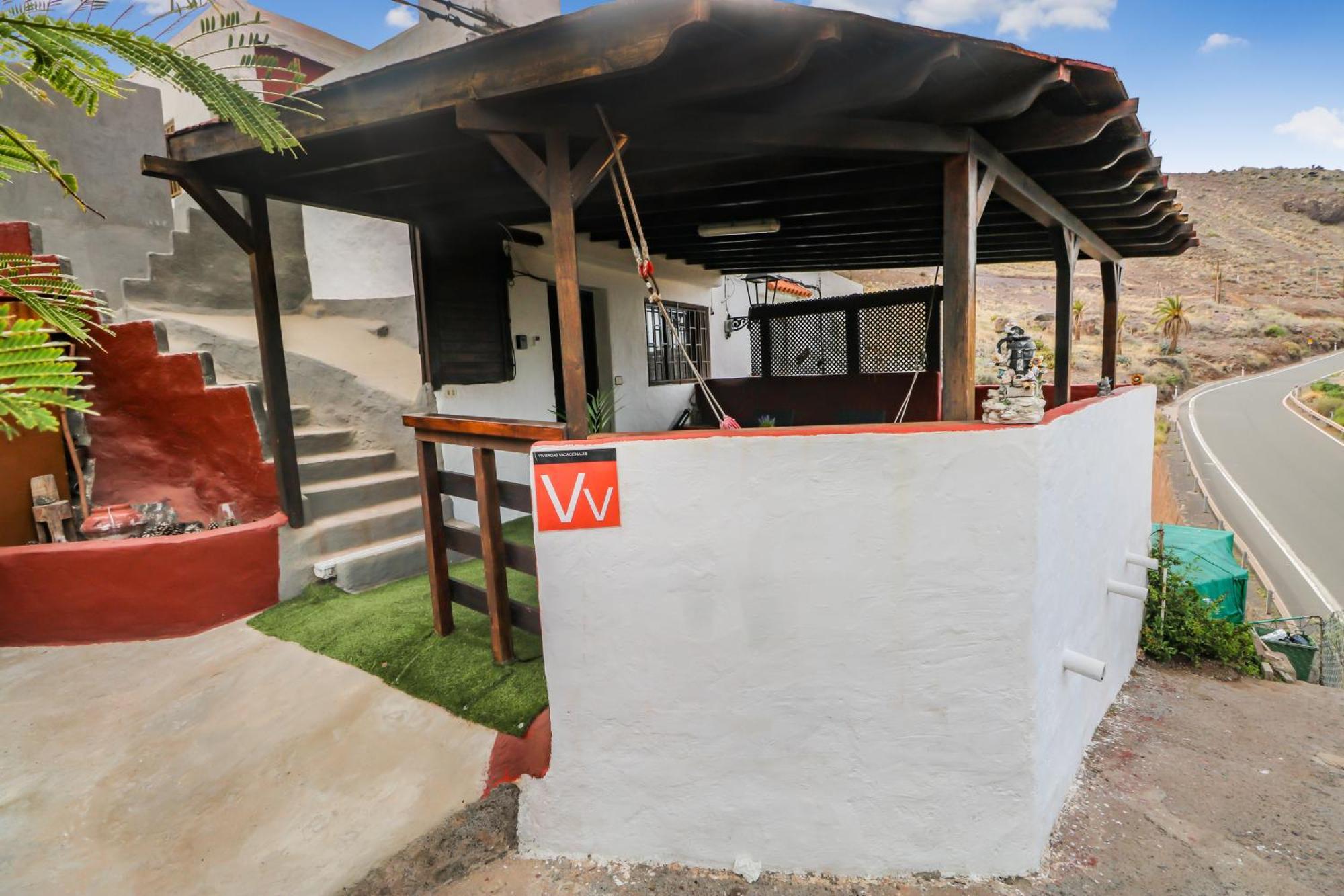El Risco Double Bed Apart Exterior foto